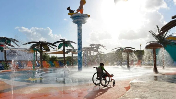 Imagen de El primer parque acuático para personas con disCapacidad