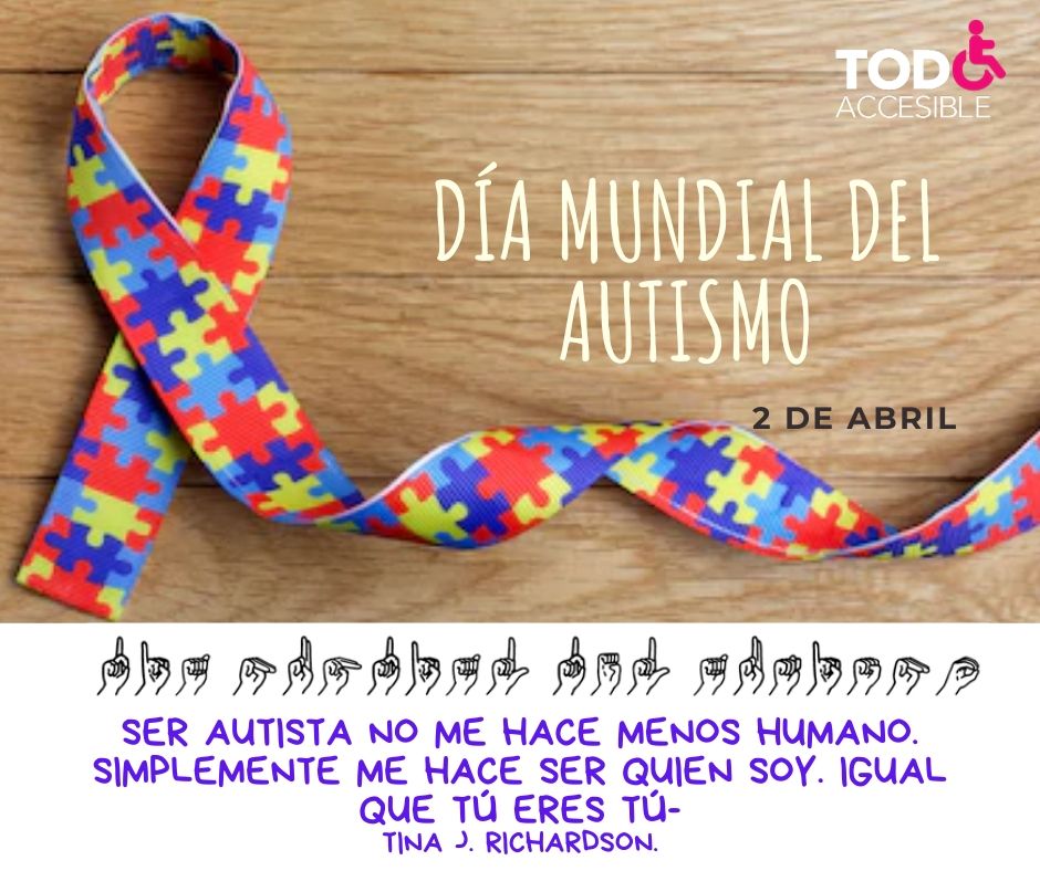 Imagen de 2 de abril: Día Mundial de la concienciación del Autismo.